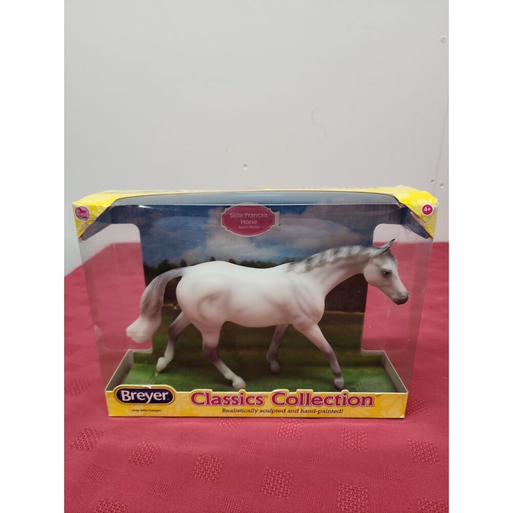 Breyer Classic Collection Selle Français#941 Sport Horse 1:12 Scale Original Box - Picture 15 of 16